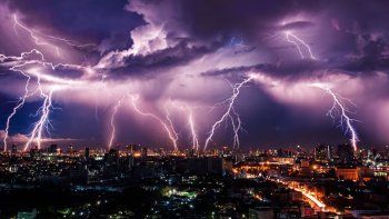 Ciclogénesis con lluvias y tormentas en Buenos Aires.&nbsp;