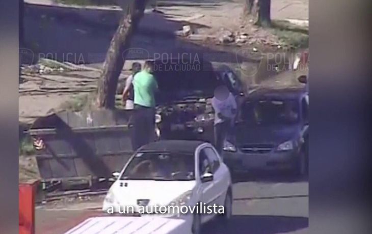 Así grabaron al arrebatador