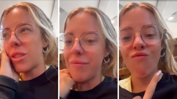 La palabra de Nati Jota tras ser agredida por un hombre en un aeropuerto: Tengo miedo