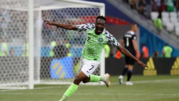 Gol de Ahmed Musa para Nigeria en Rusia 2018 - Crédito:&nbsp;fifa.com