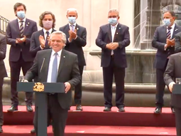 Alberto Fernández en Chile: La unidad de nuestros pueblos nos hace muy fuertes