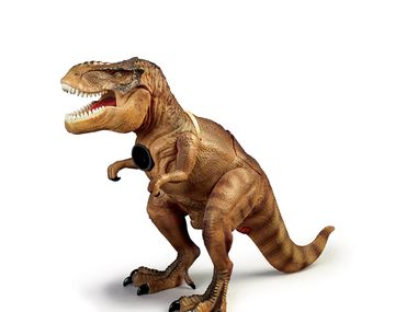 Se masturbó con dinosaurio de juguete