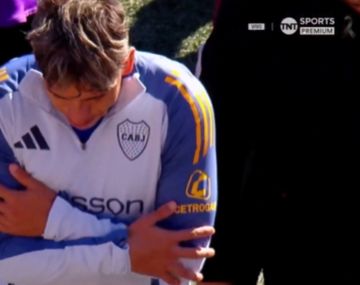 El gesto de Palacios a los hinchas de River que generó polémica en el Monumental