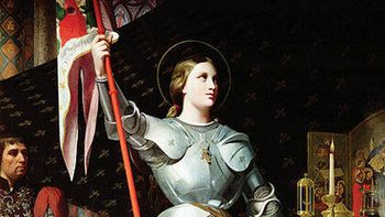 Santa Juana de Arco es celebrada cada 30 de mayo.