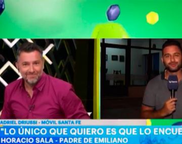 El insólito furcio en vivo durante un móvil en la casa de la familia de Emiliano Sala