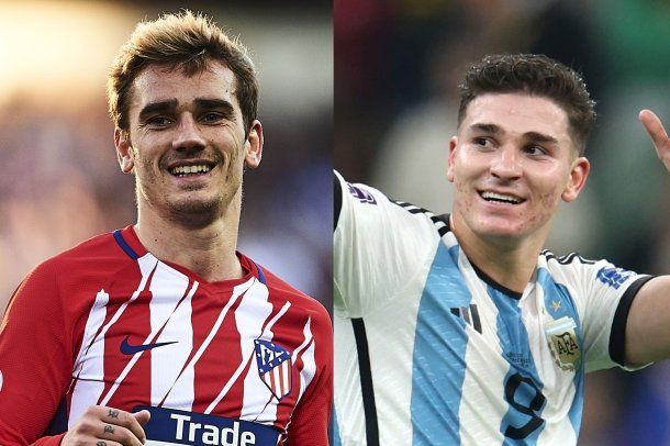 Antoine Griezmann / Julián Álvarez.