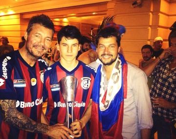 Los famosos festejan el campeonato del Ciclón