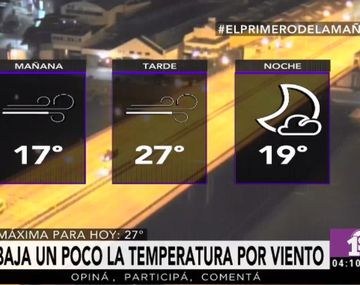 Pronóstico del tiempo para el martes 13 de diciembre de 2016 en C5N