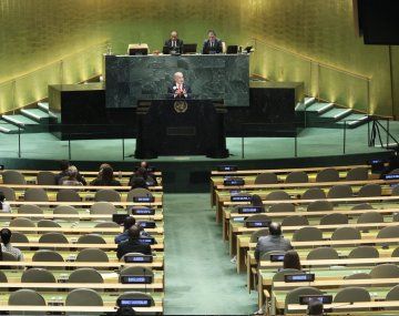 Así se vació la Asamblea de la ONU cuando Netanyahu daba su discurso
