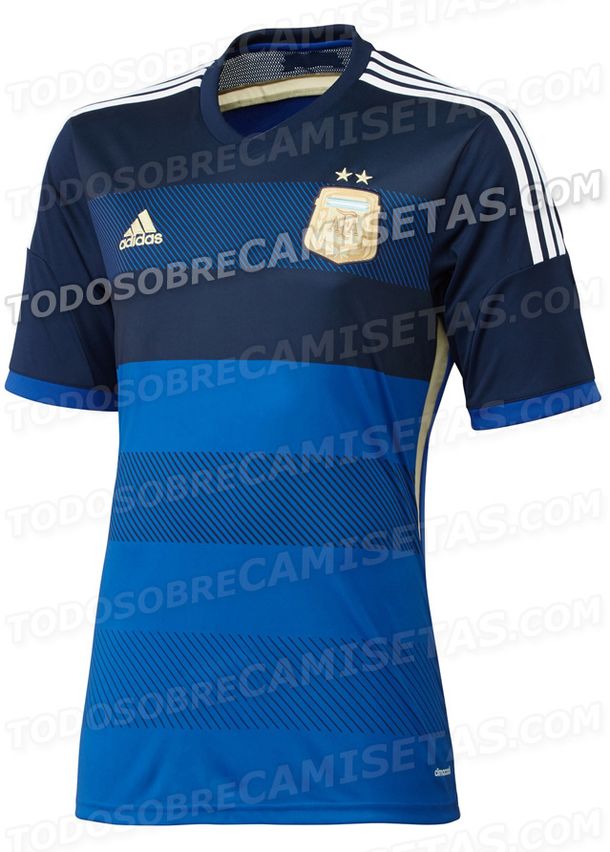 Argentina ya tiene su camiseta suplente para el Mundial