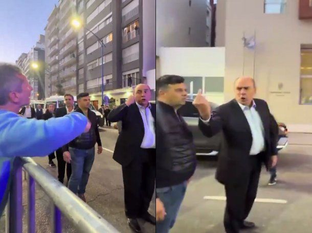 Guillermo Francos se cruzó fuerte con un vecino y lo despidieron de Mar del Plata a puro insulto