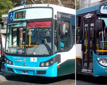 El servicio de las lìneas 112 y 165 está suspendido.