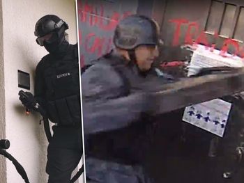 Así fue el fallido intento de Infantería para derribar una puerta