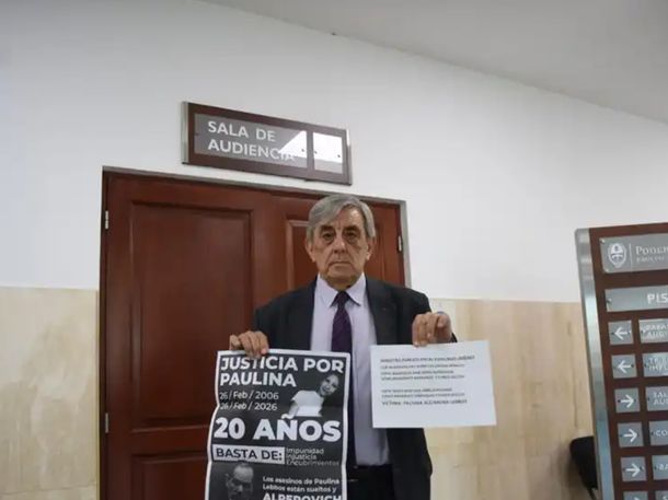 Alberto Lebbos, el papá de Paulina, antes de la sentencia. Foto: La Gaceta de Tucumán. Alberto Lebbos, el papá de Paulina, antes de la sentencia. Foto: La Gaceta de Tucumán.