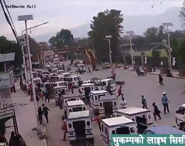 VIDEO: mirá cómo comenzó el terremoto de Nepal