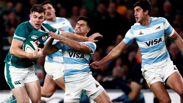 Los Pumas cayeron ajustadamente ante Irlanda en Dublín