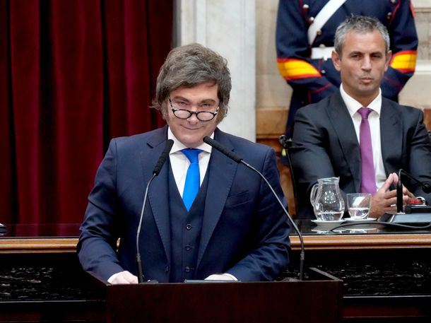 Javier Milei en el Congreso