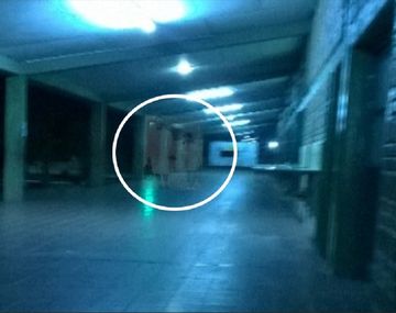 La foto que tomó el policía en la escuela