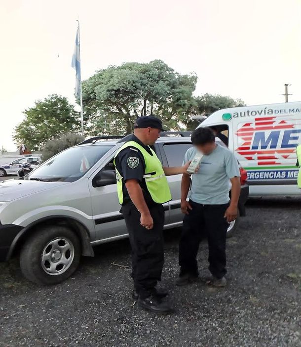 Dos detenidos por circular borrachos en la ruta 2 hacia la Costa