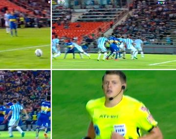 Germán Delfino hizo un papelón en el Boca-Racing