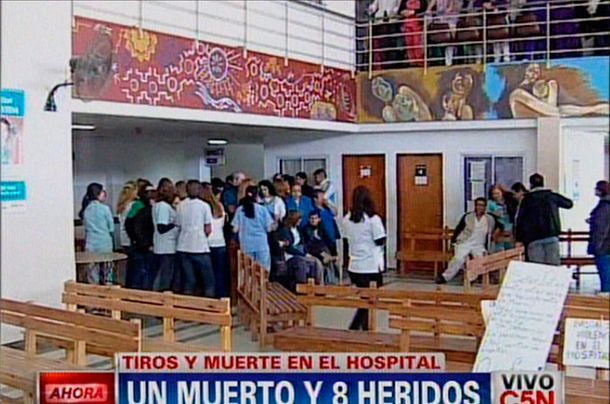 Después de la batalla campal, el hospital de Moreno va al paro