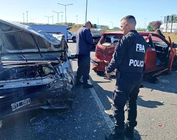 Choque múltiple en Panamericana: hay tres heridos