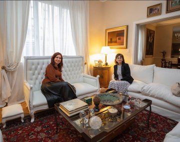 Cristina Kirchner se reunió con Pilar del Río