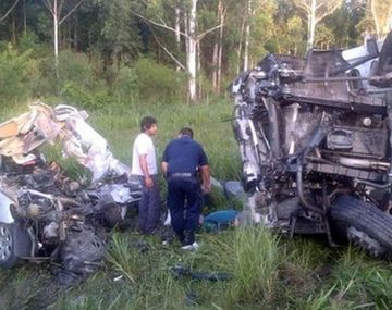 Murió familia completa en un trágico choque