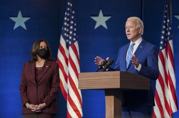 Kamala Harris y Joe Biden