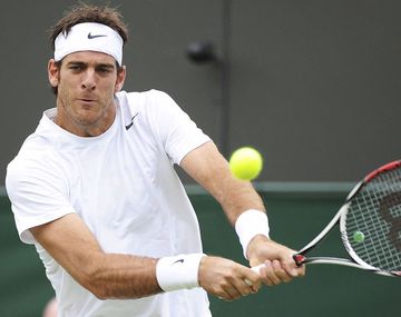 Del Potro pasó a la tercera ronda en el Grand Slam británico