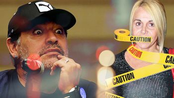 maradona quiere callar a claudia villafane con un bozal legal maradona quiere callar a claudia villafane con un bozal legal