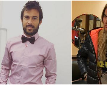 Chechu Bonelli se puso celosa durante un partido de su marido.