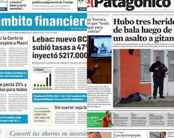 Tapas de diarios del miércoles 20 de junio de 2018