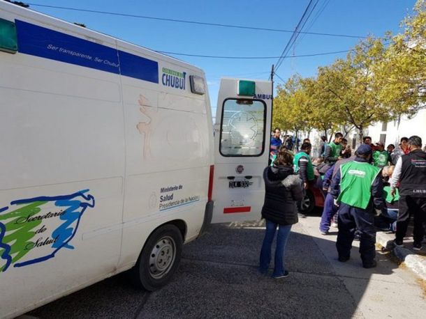 Murió un policía en medio de una protesta sindical en Rawson