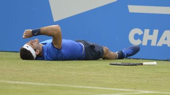 en la antesala de wimbledon, del potro sumo un nuevo triunfo en la antesala de wimbledon, del potro sumo un nuevo triunfo