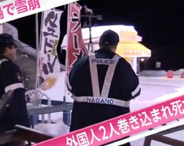 Identificaron a los argentinos muertos por una avalancha en Japón