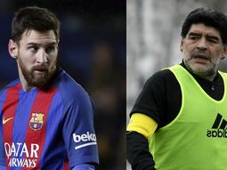 Maradona criticó a Messi por no ir a la gala The Best de la FIFA Maradona criticó a Messi por no ir a la gala The Best de la FIFA