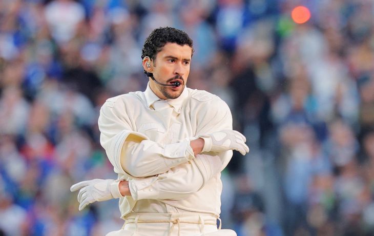 Bad Bunny en el Súper Bowl. Bad Bunny en el Súper Bowl.