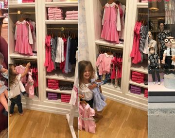 Wanda llevó a Francesca de compras ¡y gastó más de 30 mil pesos!