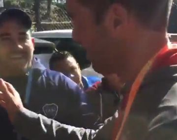 Arquero de Boca: la bienvenida a Andújar