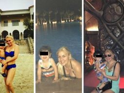 Ojeda publicó fotos de su hijo