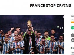 Que Francia deje de llorar ya triplicó las firmas del petitorio francés