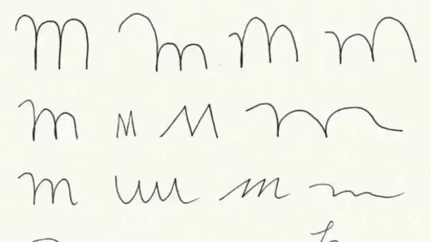 La forma en la que escribas la M revelará características de tu personalidad.