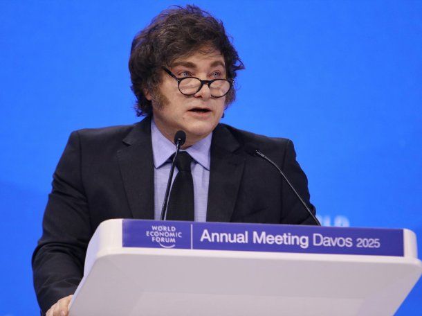 Javier Milei llamó a extirpar el cáncer de la ideología woke en Davos