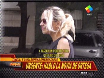 Habló la novia de Sebastián Ortega: Que sean felices
