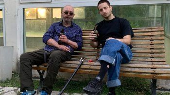 Wos despidió a Indio Solari. Ambos hicieron juntos Quemarás en 2024.