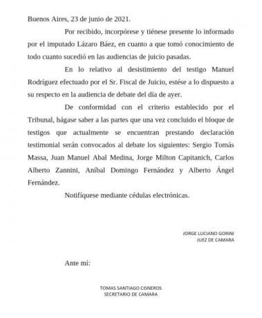 La citación de la Justicia a Alberto Fernández