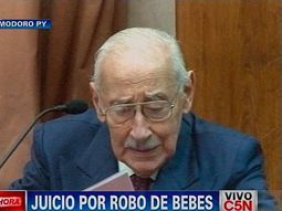 videla volvio a negar un plan sistematico para el robo de bebes videla volvio a negar un plan sistematico para el robo de bebes