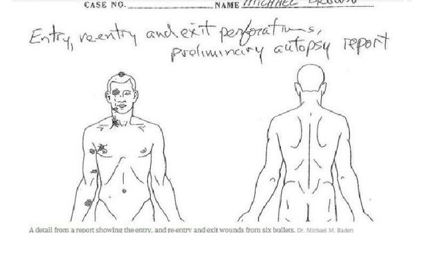 El joven afroamericano asesinado en EE.UU. por la policía recibió seis disparos