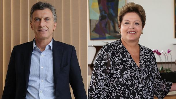 Dilma felicitó a Macri por teléfono y lo invitó a visitarla en Brasil lo más rápido posible